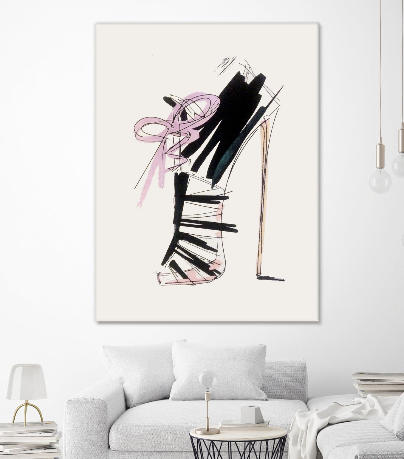 highheel by Jana Gerstenmaier on GIANT ART - black photo illustration