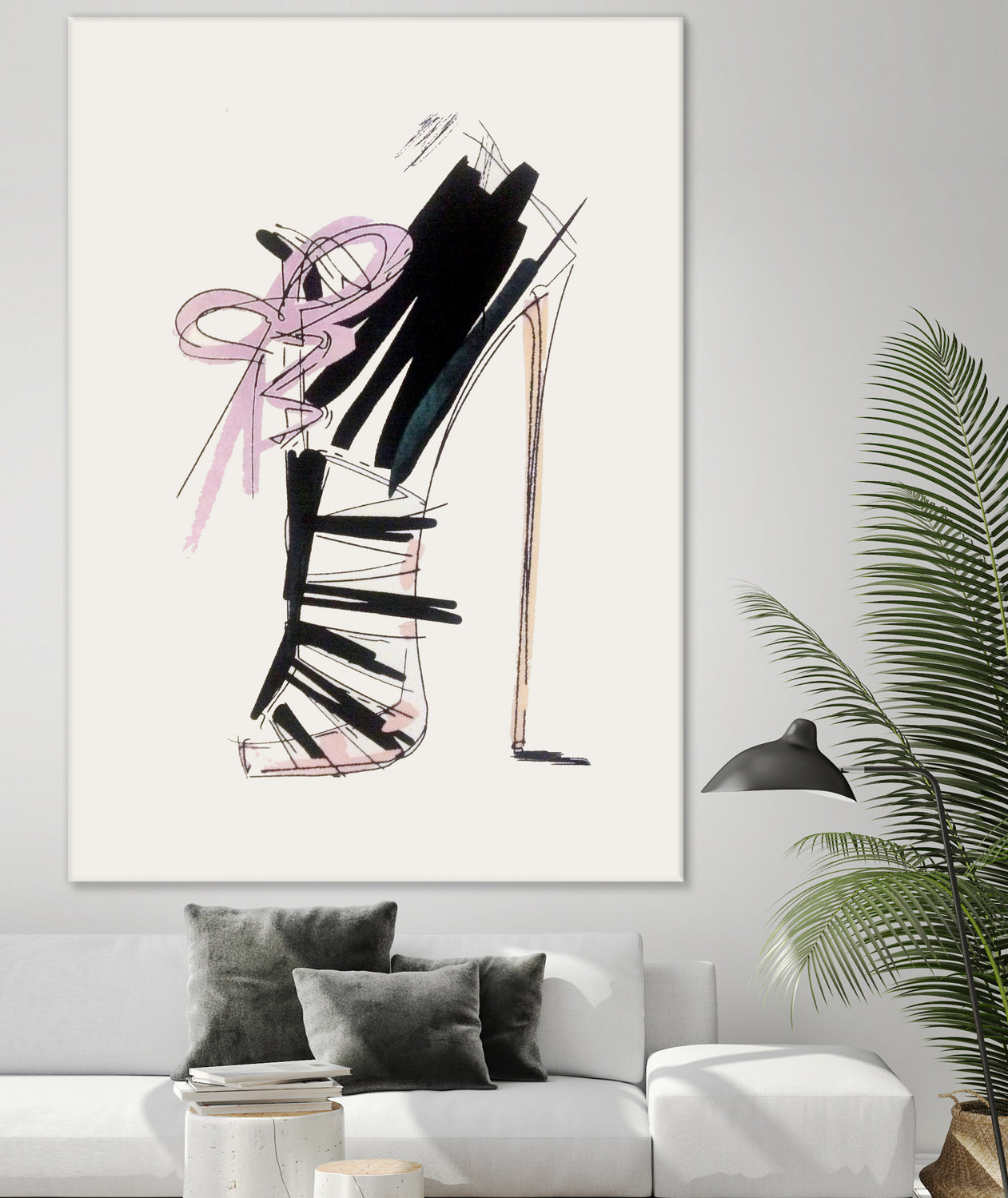 highheel by Jana Gerstenmaier on GIANT ART - black photo illustration