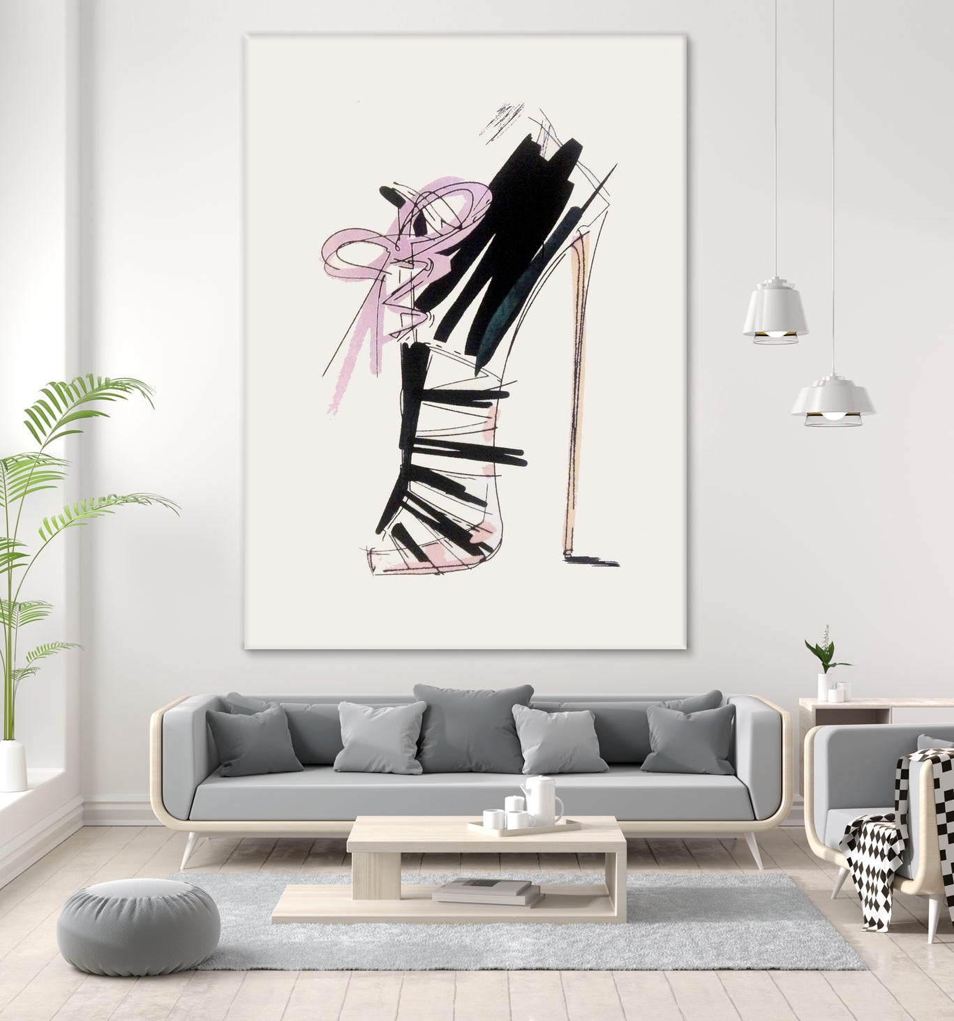 highheel by Jana Gerstenmaier on GIANT ART - black photo illustration