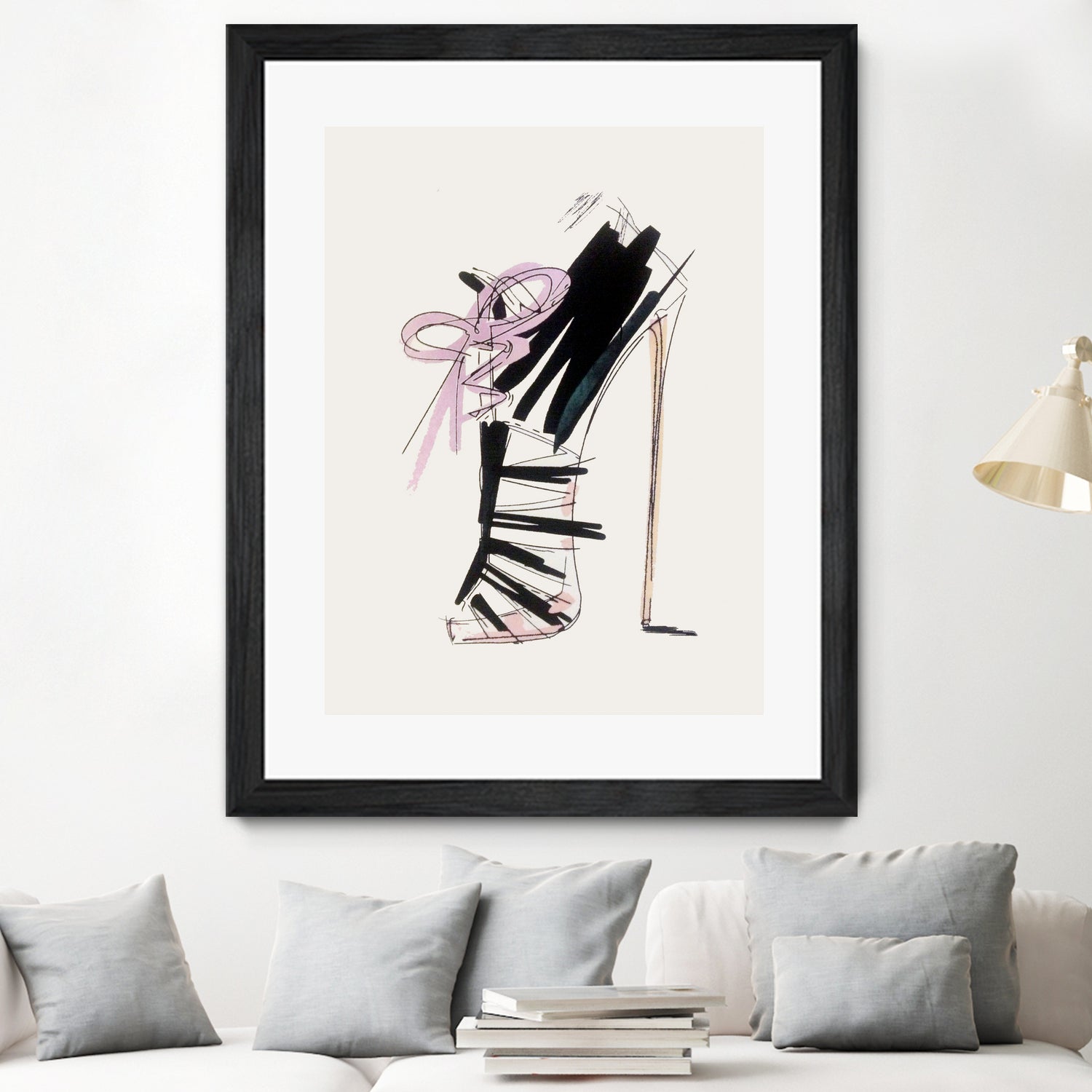 highheel by Jana Gerstenmaier on GIANT ART - black photo illustration