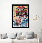 Megazord in japan by Antonio Camarena on GIANT ART - black digital painting