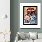 Megazord in japan by Antonio Camarena on GIANT ART - black digital painting