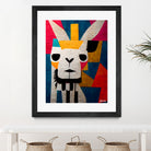 Abstract Art Alpaca by Ramon Souza on GIANT ART - white digital painting