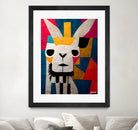 Abstract Art Alpaca by Ramon Souza on GIANT ART - white digital painting