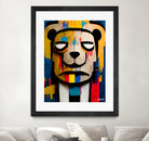 Abstract Art bear by Ramon Souza on GIANT ART - yellow digital painting