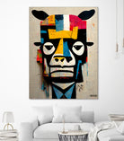 Cowman by Ramon Souza on GIANT ART - white digital painting