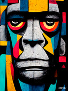 African Gorilla by Ramon Souza on GIANT ART - black digital painting