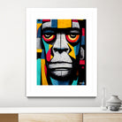 African Gorilla by Ramon Souza on GIANT ART - black digital painting