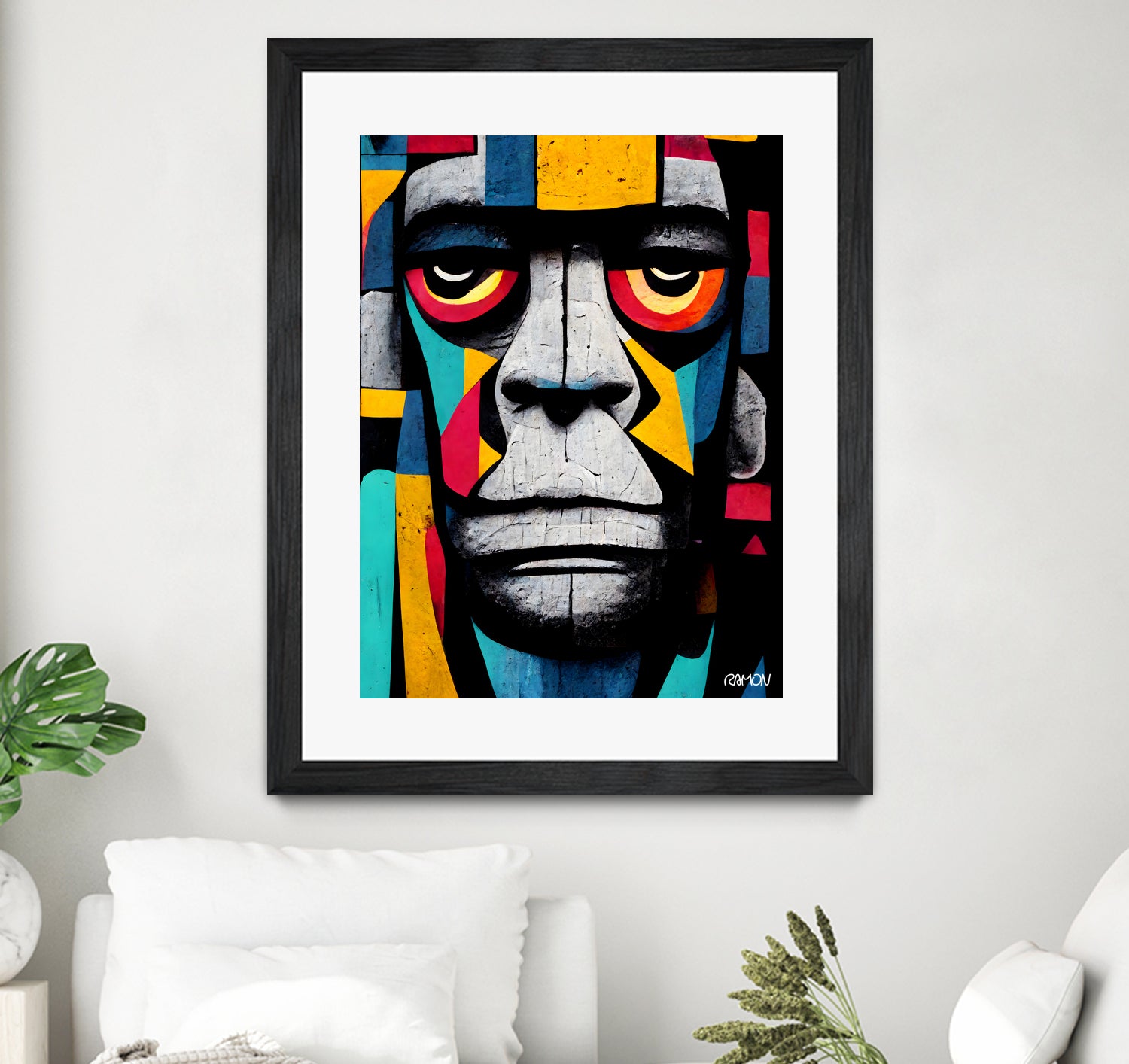 African Gorilla by Ramon Souza on GIANT ART - black digital painting