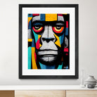 African Gorilla by Ramon Souza on GIANT ART - black digital painting