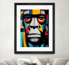 African Gorilla by Ramon Souza on GIANT ART - black digital painting