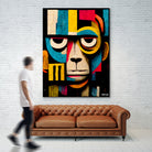 Abstract Art Monkey by Ramon Souza on GIANT ART - black digital painting