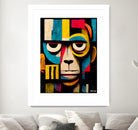 Abstract Art Monkey by Ramon Souza on GIANT ART - black digital painting