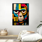 Abstract Art Monkey by Ramon Souza on GIANT ART - black digital painting