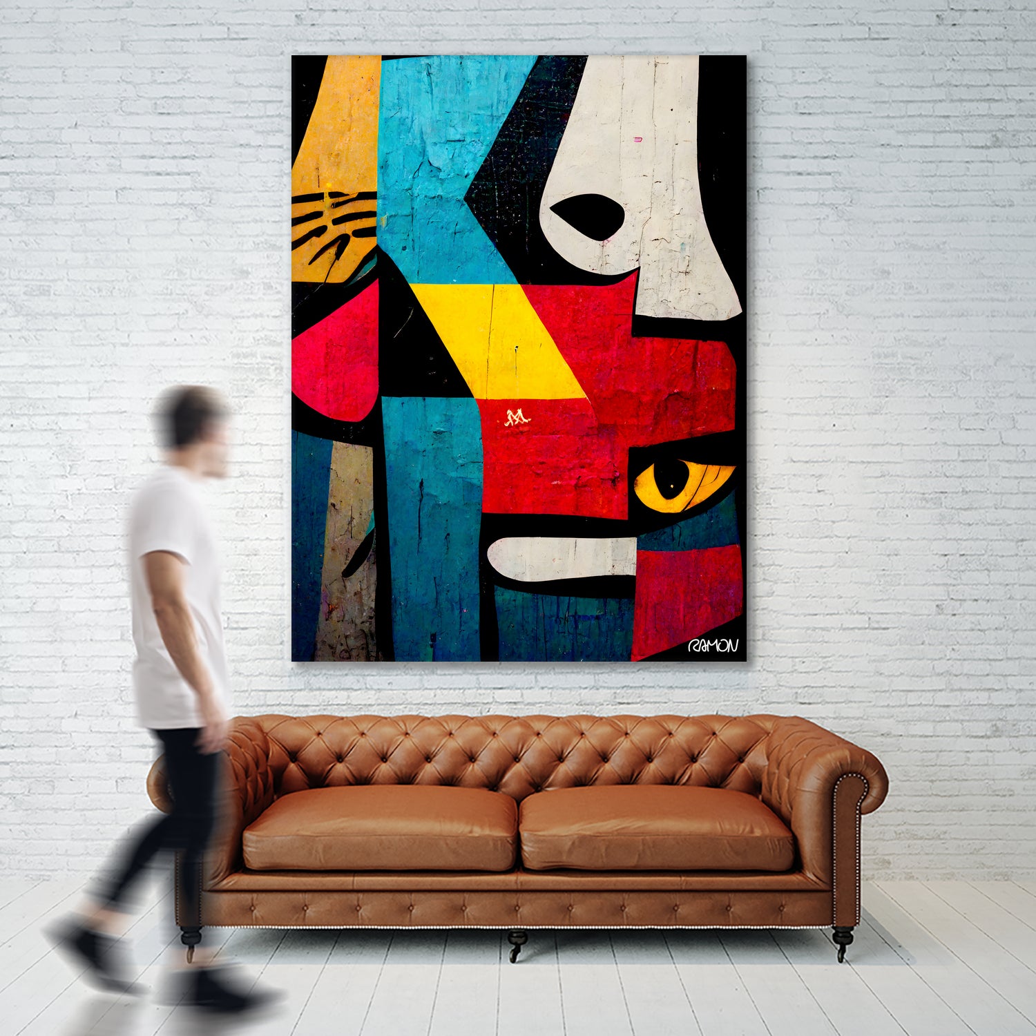 Panter Eye by Ramon Souza on GIANT ART - black digital painting