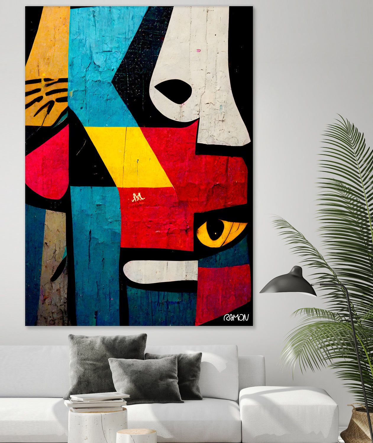 Panter Eye by Ramon Souza on GIANT ART - black digital painting