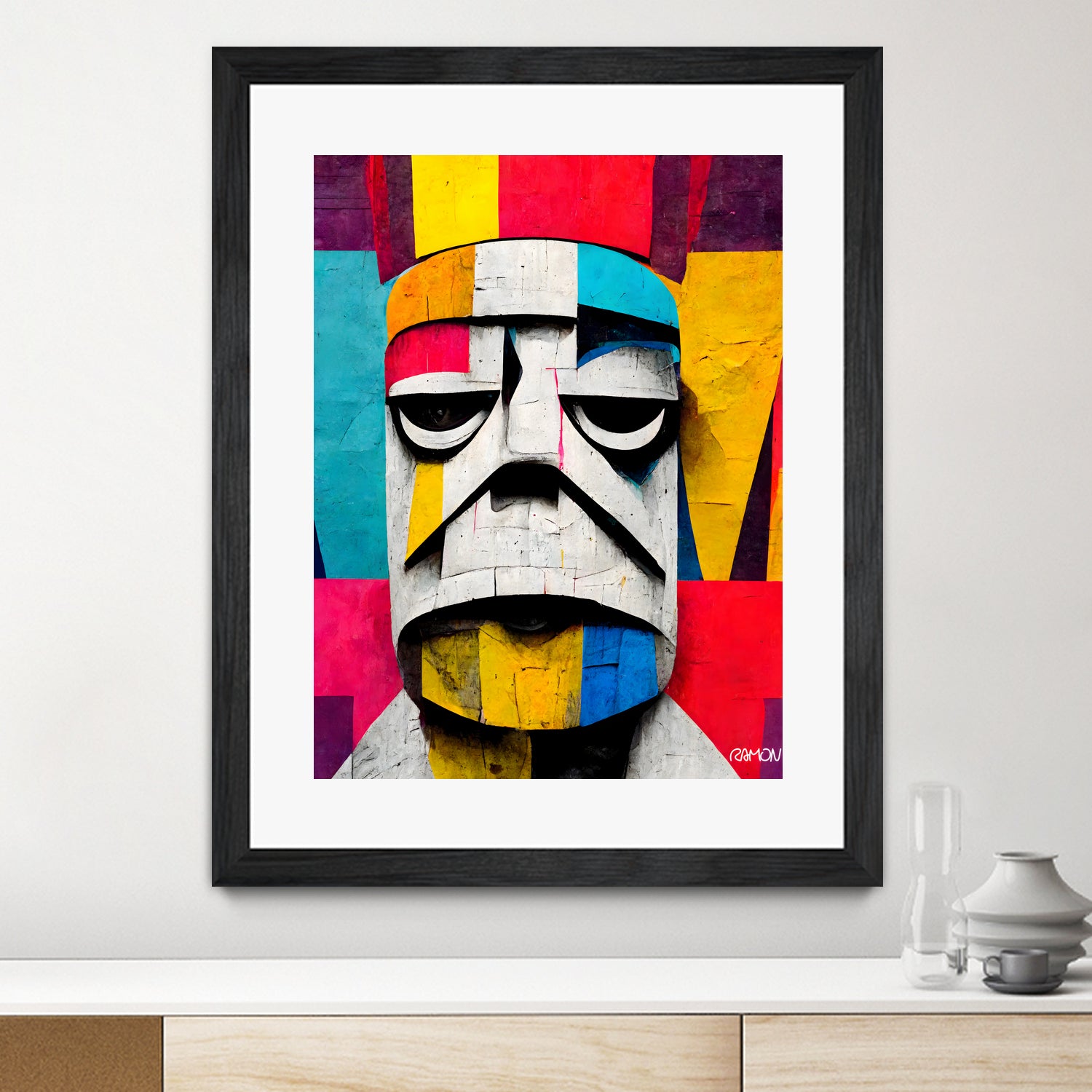 Bored Trooper by Ramon Souza on GIANT ART - white digital painting