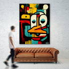 Alfred The Duck by Ramon Souza on GIANT ART - black digital painting