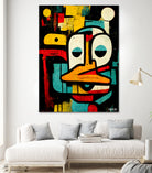 Alfred The Duck by Ramon Souza on GIANT ART - black digital painting