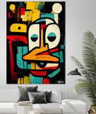 Alfred The Duck by Ramon Souza on GIANT ART - black digital painting