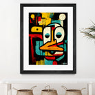 Alfred The Duck by Ramon Souza on GIANT ART - black digital painting