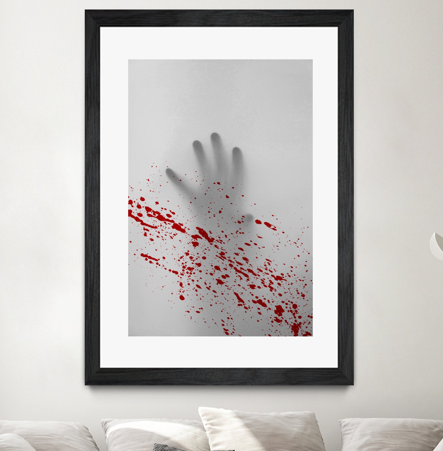 Hand and Blood by Luca Cremasco on GIANT ART - gray photo manipulation