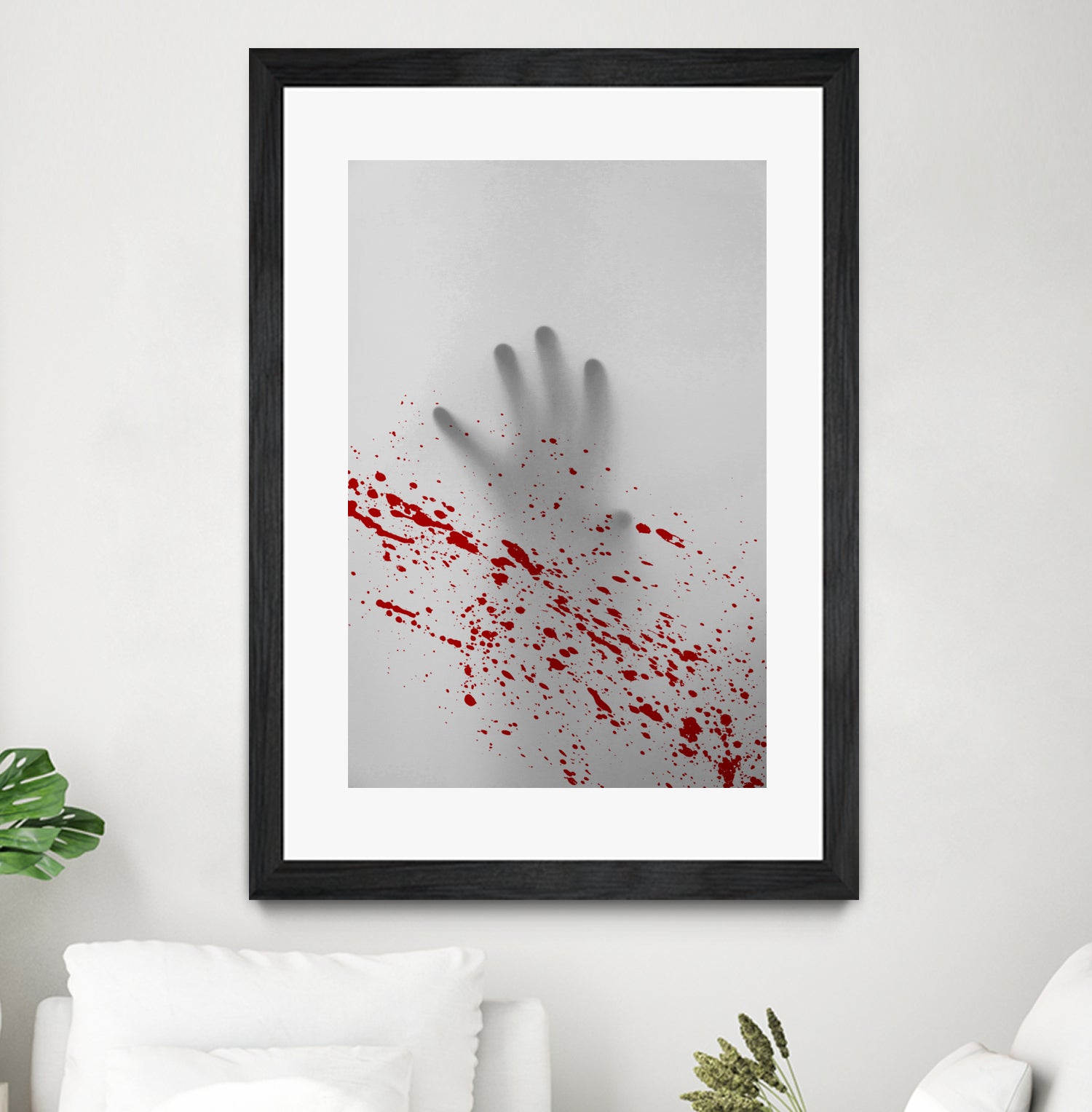 Hand and Blood by Luca Cremasco on GIANT ART - gray photo manipulation