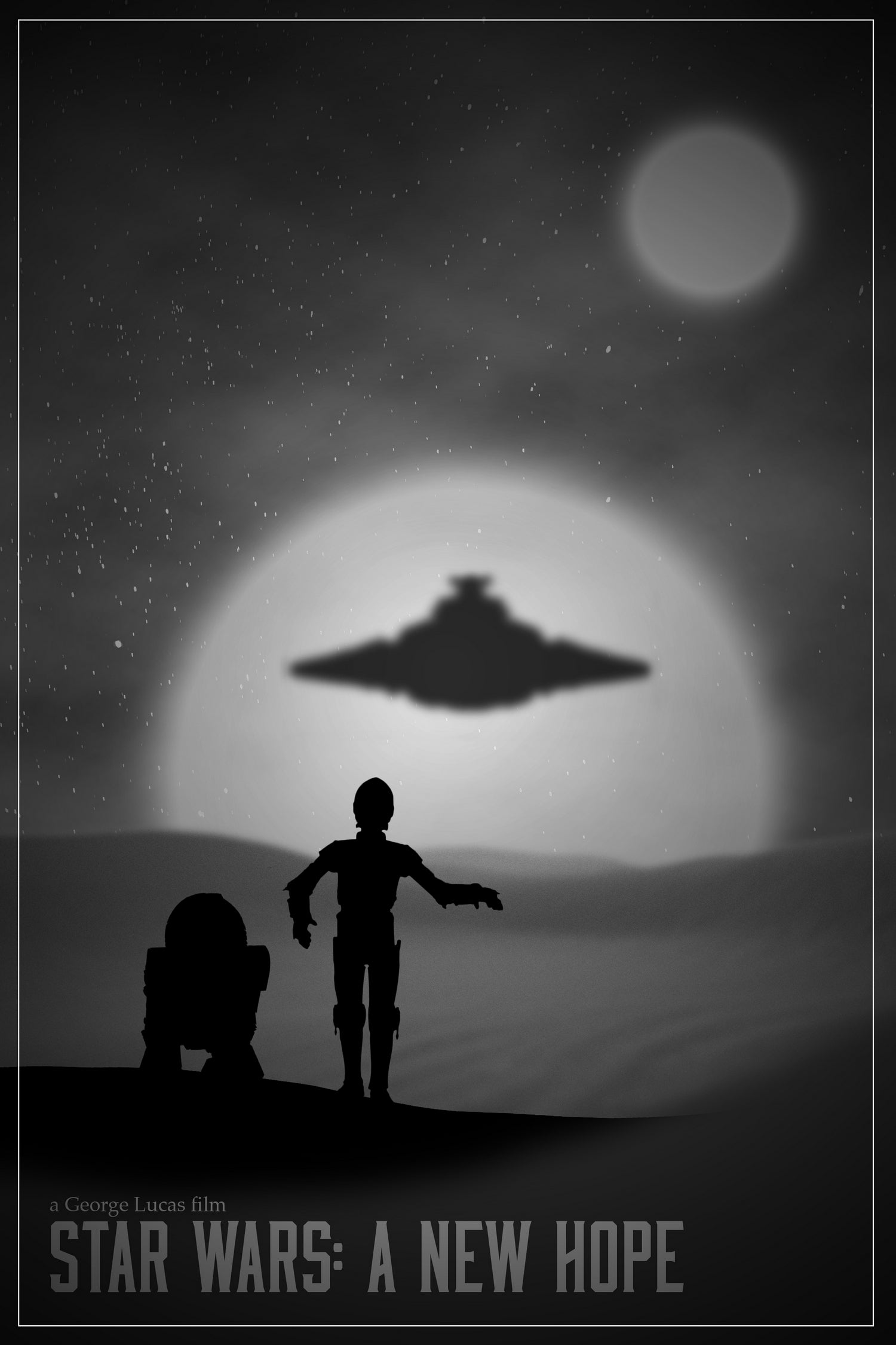 Star Wars in Limbo by Johan pages on GIANT ART - black digital painting