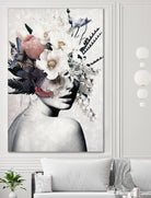 Flowers are always a good idea by Menelaos Trompoukis on GIANT ART - gray digital painting