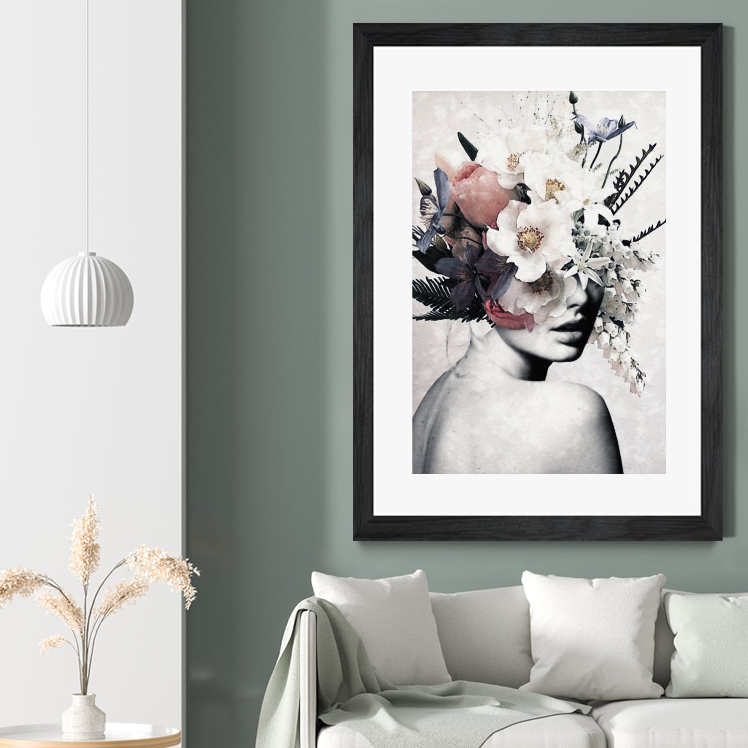 Flowers are always a good idea by Menelaos Trompoukis on GIANT ART - gray digital painting