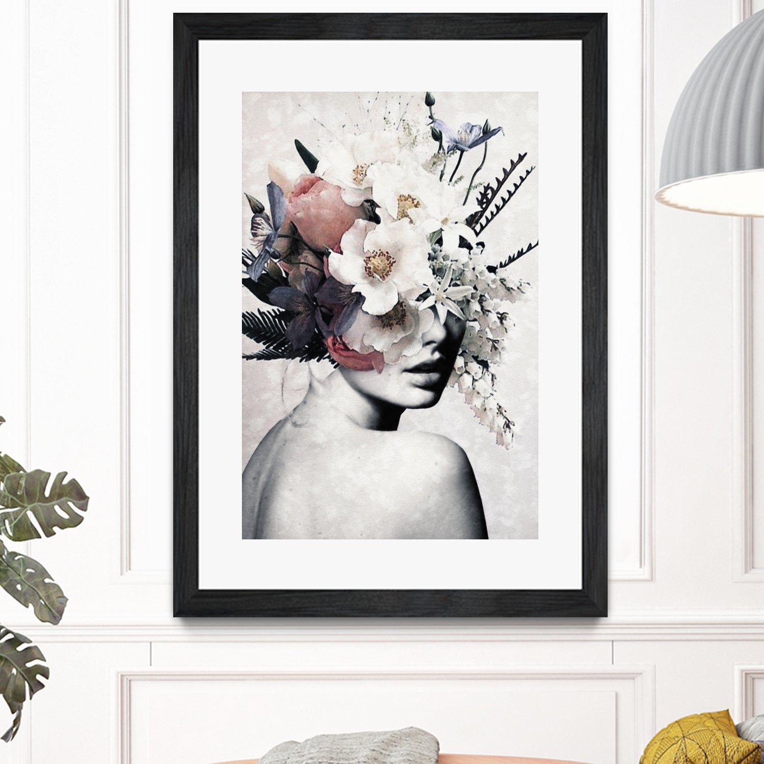 Flowers are always a good idea by Menelaos Trompoukis on GIANT ART - gray digital painting