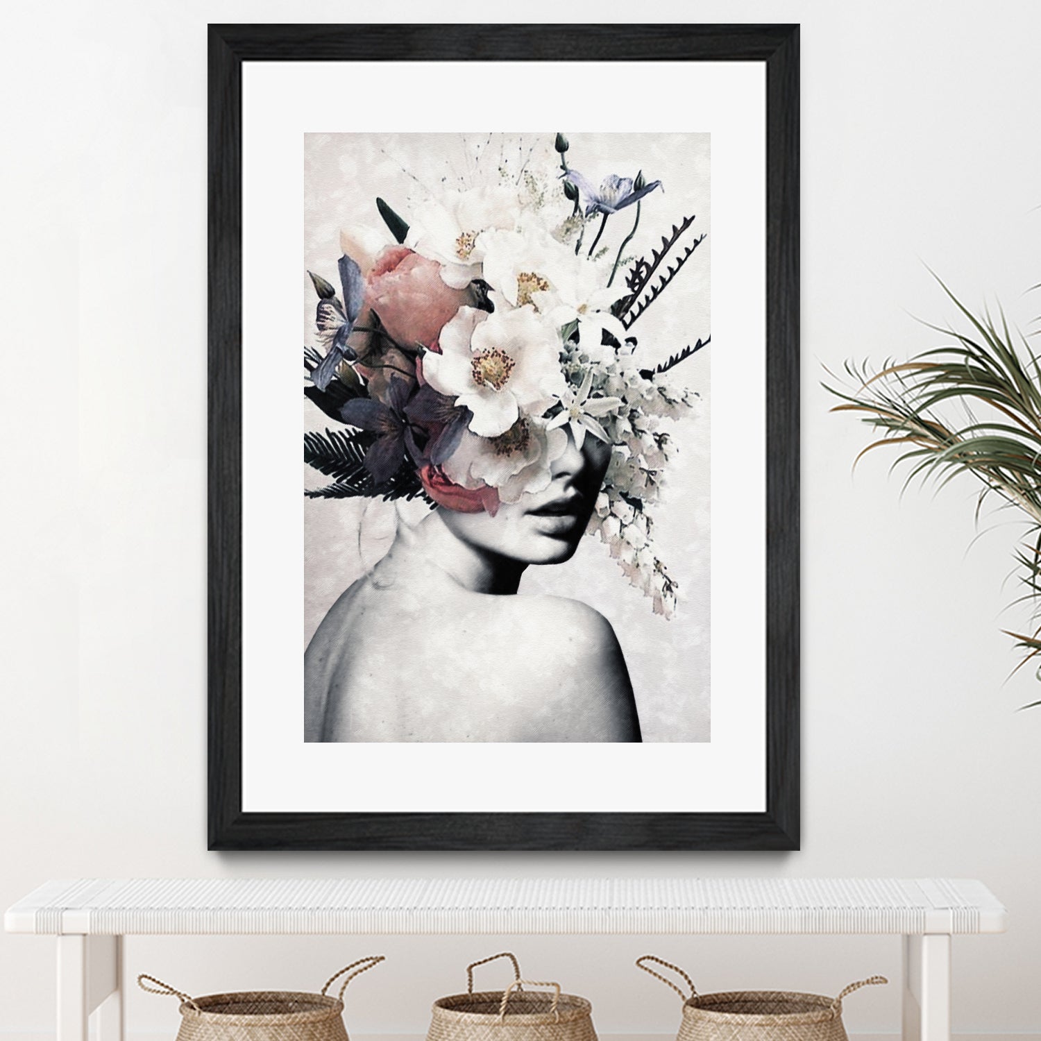 Flowers are always a good idea by Menelaos Trompoukis on GIANT ART - gray digital painting