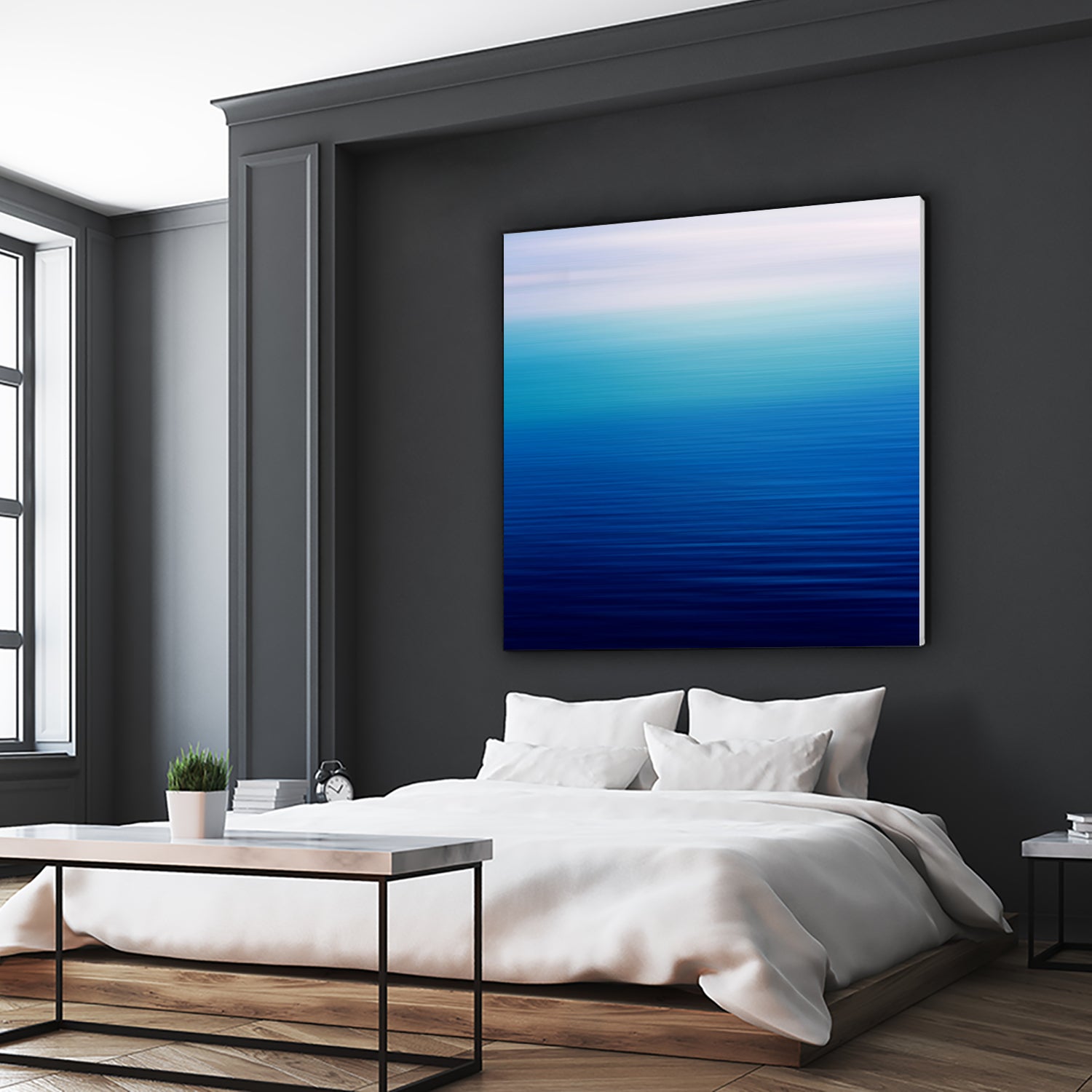 shades of blue by Steffi Louis on GIANT ART - blue digital painting