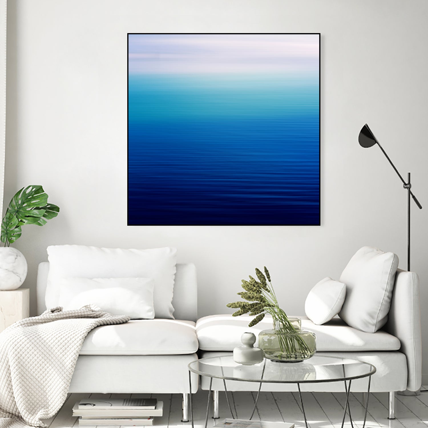 shades of blue by Steffi Louis on GIANT ART - blue digital painting