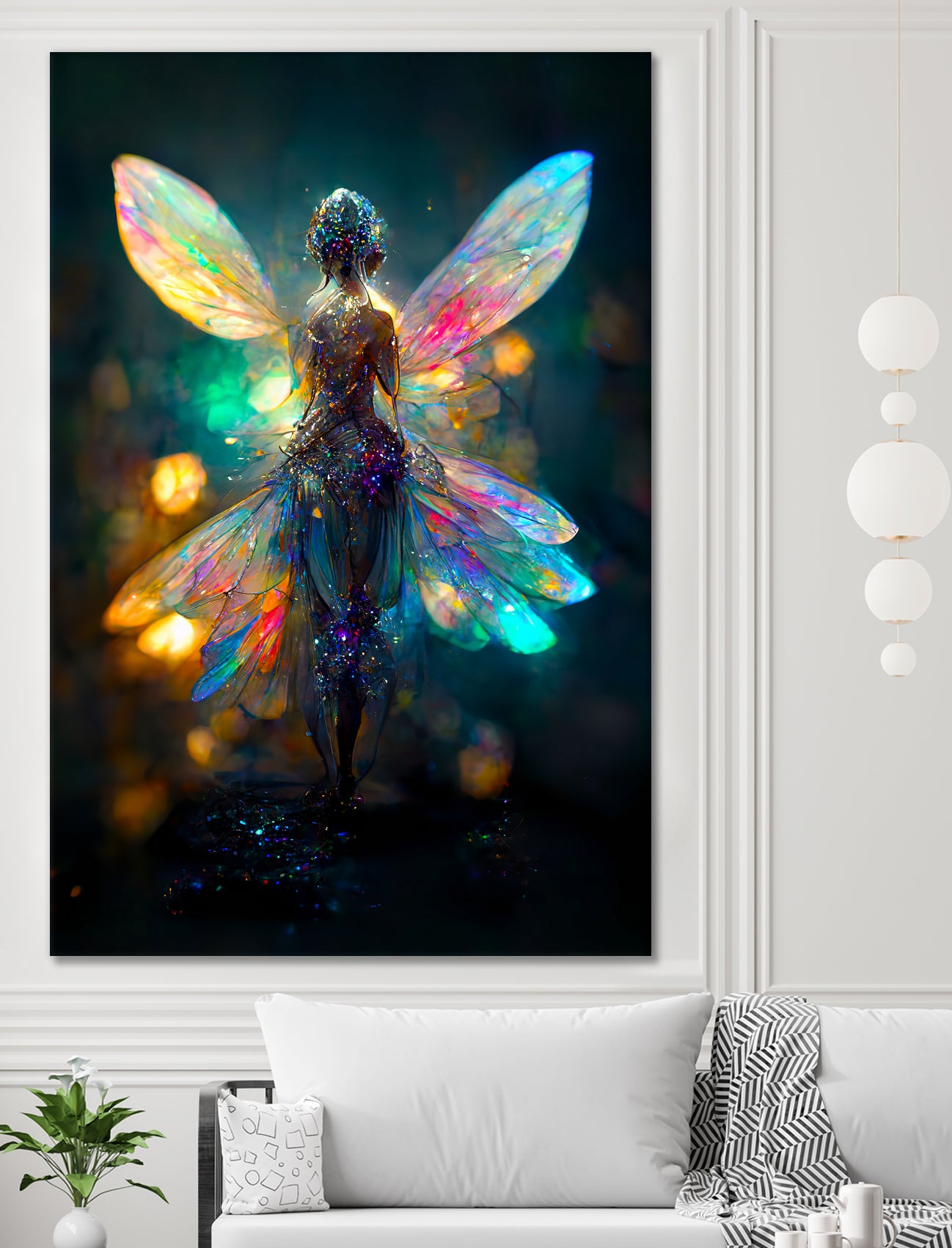 FAIRY-0 by Haris Kavalla on GIANT ART - pink photo illustration