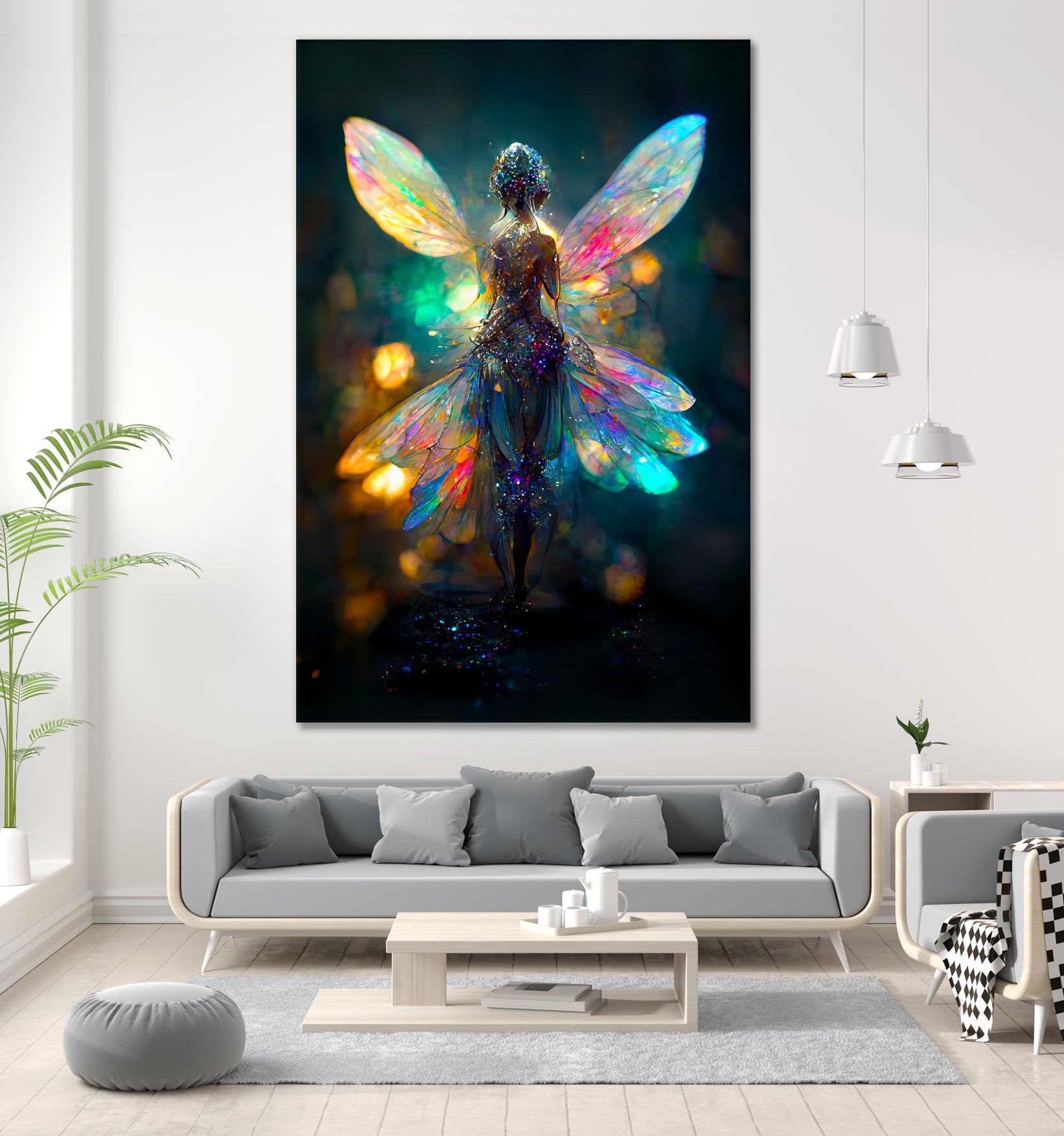 FAIRY-0 by Haris Kavalla on GIANT ART - pink photo illustration