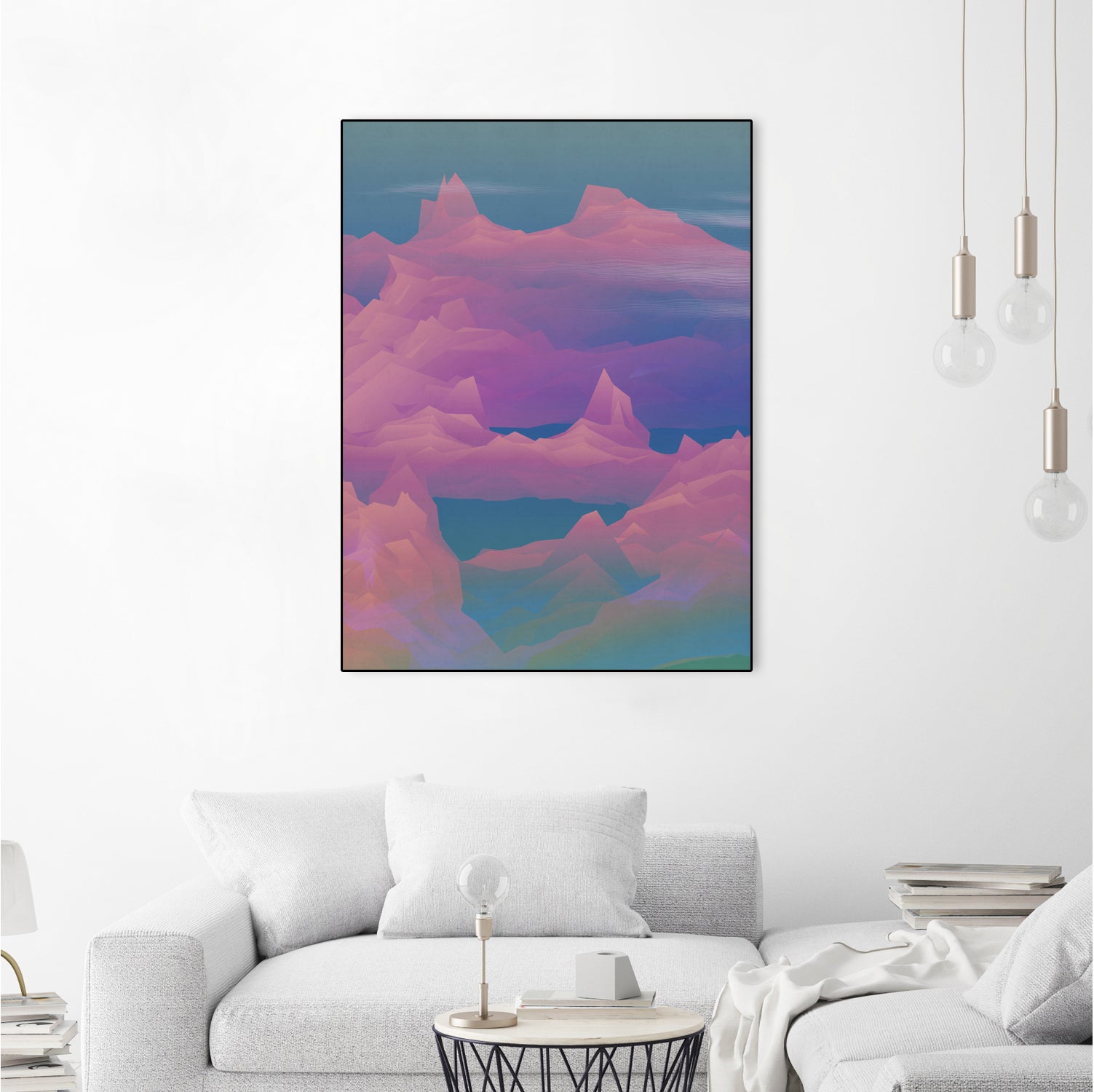 Sierra by Angelo Cerantola on GIANT ART - pink digital drawing