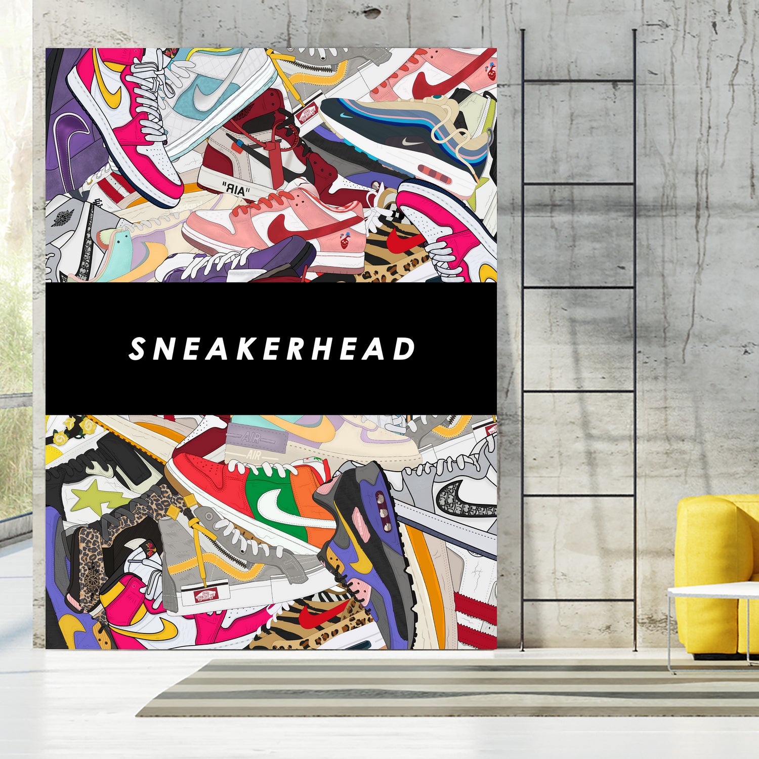 Best off sneaker by Yanuar Ahmat on GIANT ART - white digital drawing