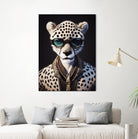 a nursery animal pop art illustration of Cheetah by M Maisur Amin on GIANT ART - black character design