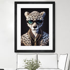 a nursery animal pop art illustration of Cheetah by M Maisur Amin on GIANT ART - black character design