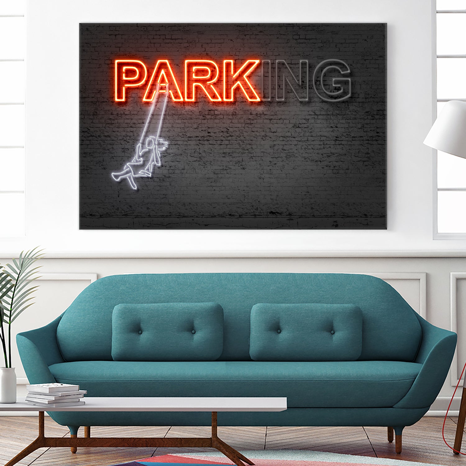 Park by Octavian Mihai Mielu on GIANT ART - red digital drawing