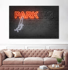 Park by Octavian Mihai Mielu on GIANT ART - red digital drawing