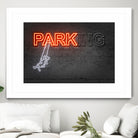 Park by Octavian Mihai Mielu on GIANT ART - red digital drawing