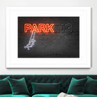 Park by Octavian Mihai Mielu on GIANT ART - red digital drawing