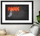 Park by Octavian Mihai Mielu on GIANT ART - red digital drawing