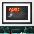 Park by Octavian Mihai Mielu on GIANT ART - red digital drawing