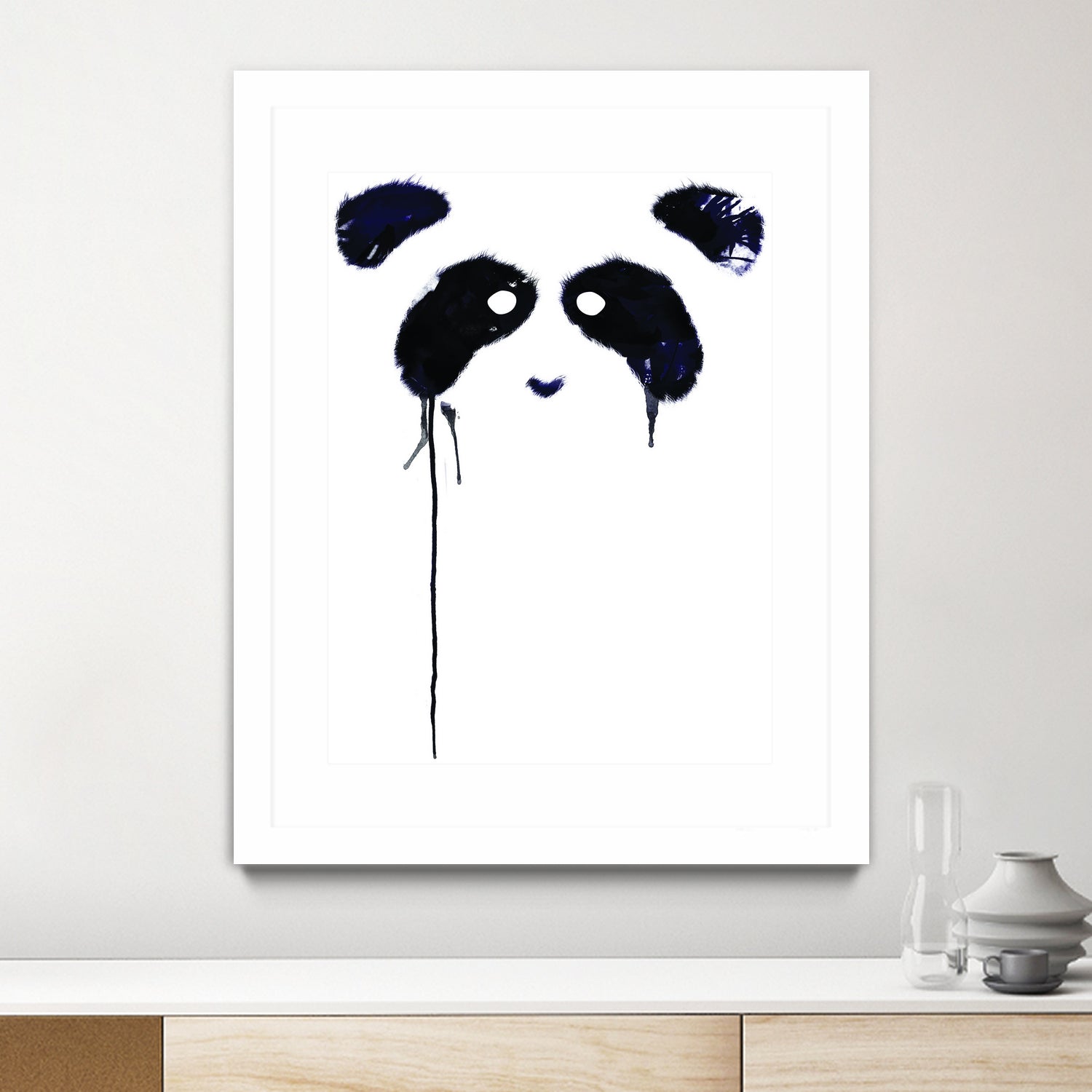 Panda by Tobias Fonseca on GIANT ART - white digital drawing