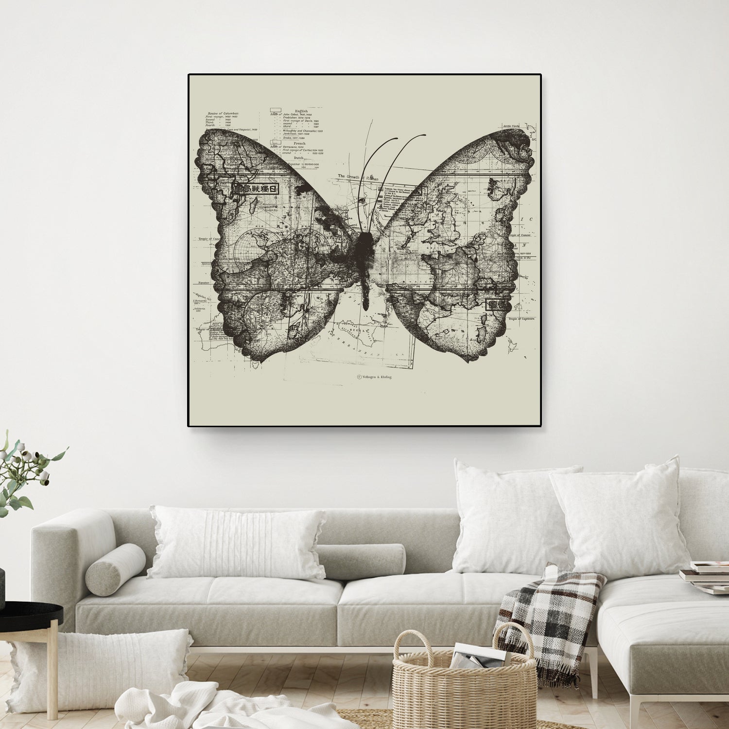 Butterfly Effect by Tobias Fonseca on GIANT ART - brown digital drawing