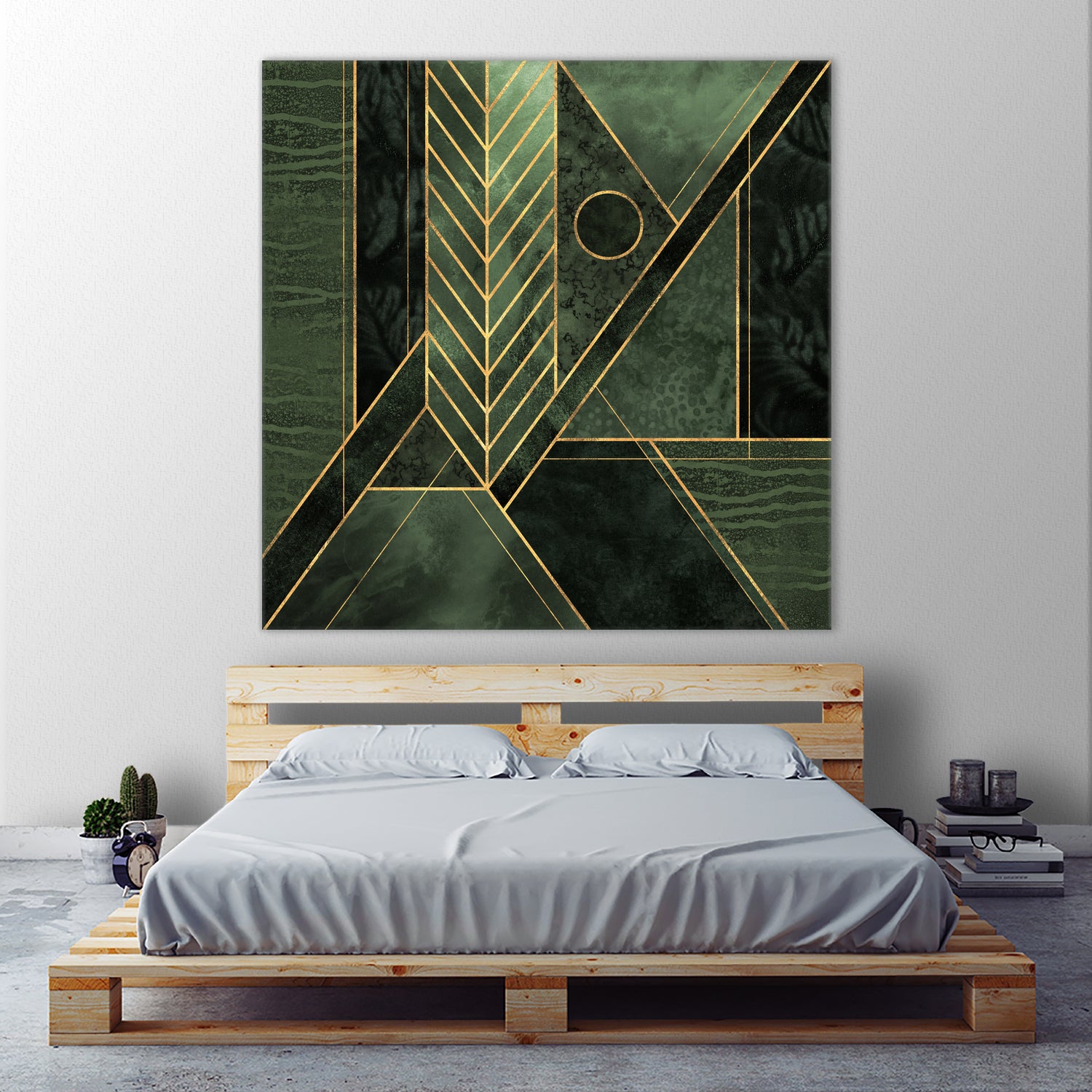 Modern Wild 2 by Elisabeth Fredriksson on GIANT ART - green digital painting