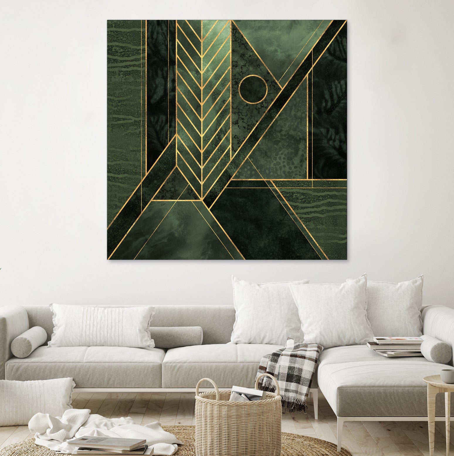 Modern Wild 2 by Elisabeth Fredriksson on GIANT ART - green digital painting